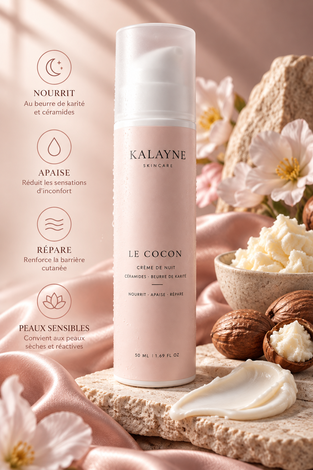 Le Cocon · Crème de Nuit céramides