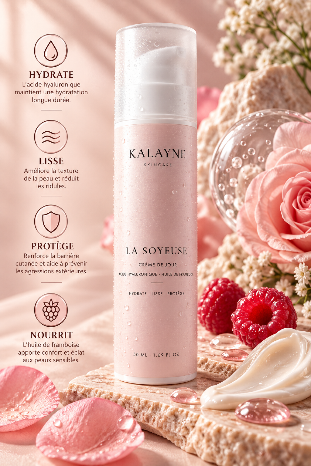 La soyeuse · Crème de jour hydratante